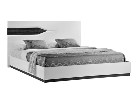 Hudson White Queen Bed | Global