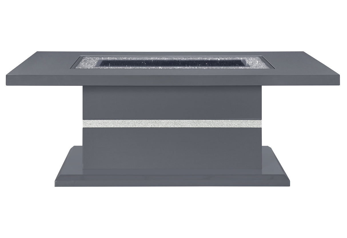 Monaco Dark Grey Coffee Table | Global Furniture USA - Home Elegance USA