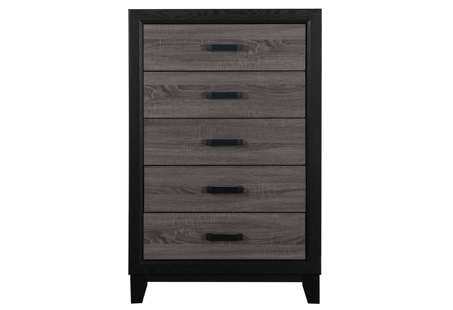 Lisbon Grey And Black Chest | Global - Home Elegance USA