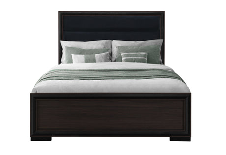 Amelia Brown Queen Bed | Global - Home Elegance USA