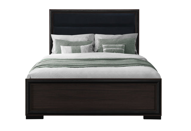 Amelia Brown Queen Bed | Global - Home Elegance USA