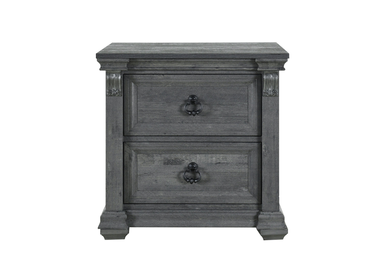 Rowan/Tatum Grey Nightstand | Global Furniture USA