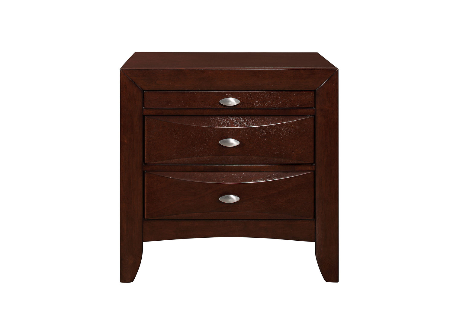 Linda New Merlot Nightstand | Global Furniture USA - Home Elegance USA