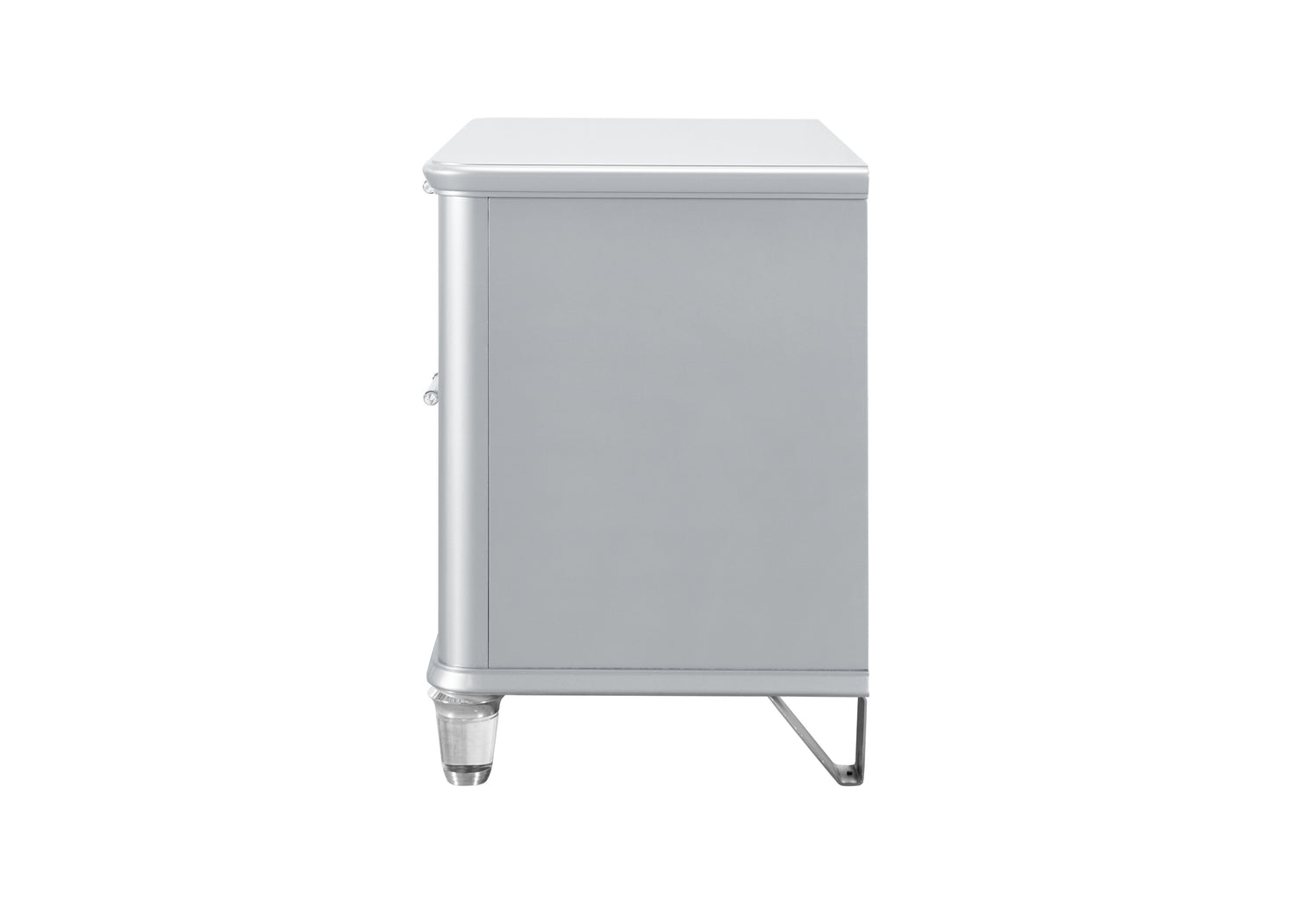 Lando Silver Nightstand | Global Furniture USA - Home Elegance USA