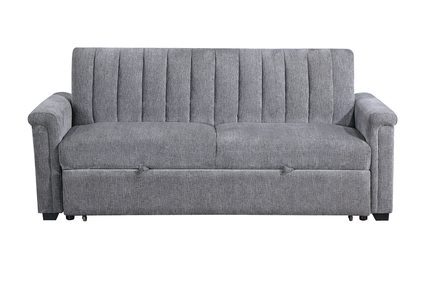 U0201 Dark Grey Pull Out Sofa | Global Furniture USA