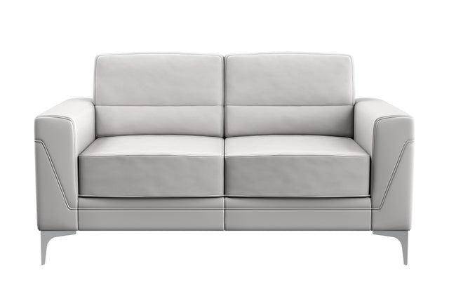 U6109 Light Grey Loveseat  | Global Furniture USA