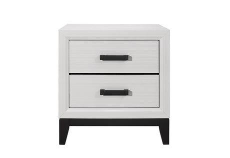 Kate White Nightstand | Global Furniture USA - Home Elegance USA
