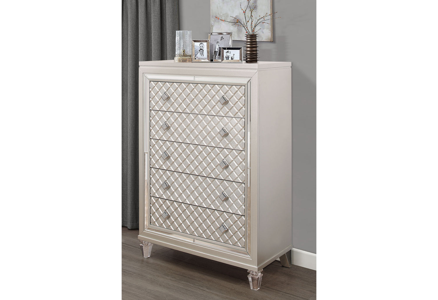 Paris Champagne Chest | Global - Home Elegance USA