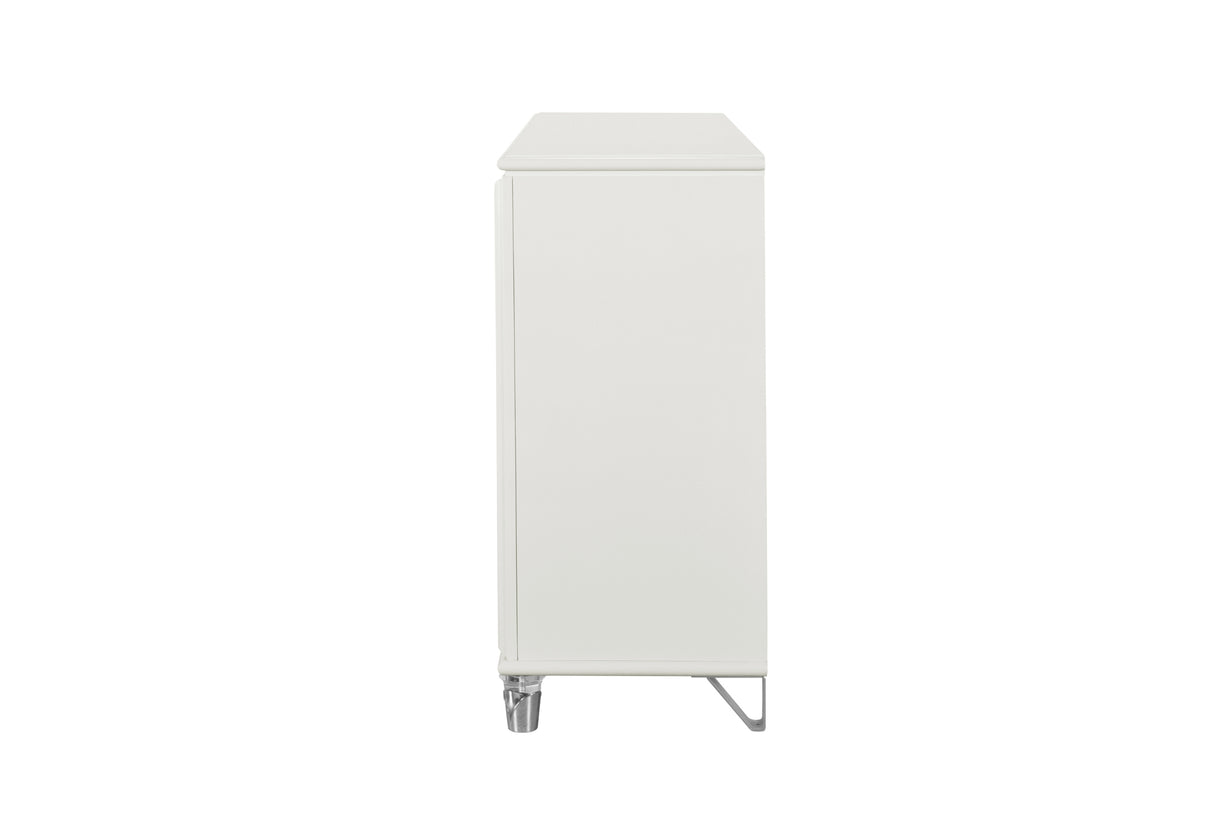 Orion Gold Nightstand | Global Furniture USA - Home Elegance USA