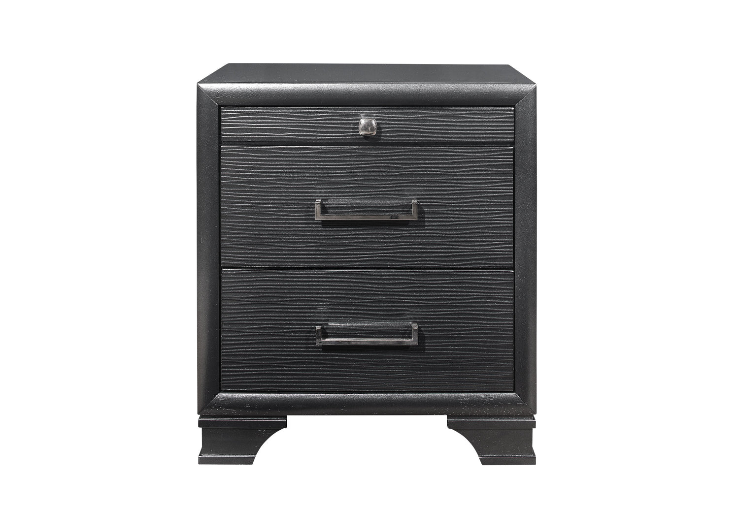 Jordyn Grey Nightstand | Global Furniture USA