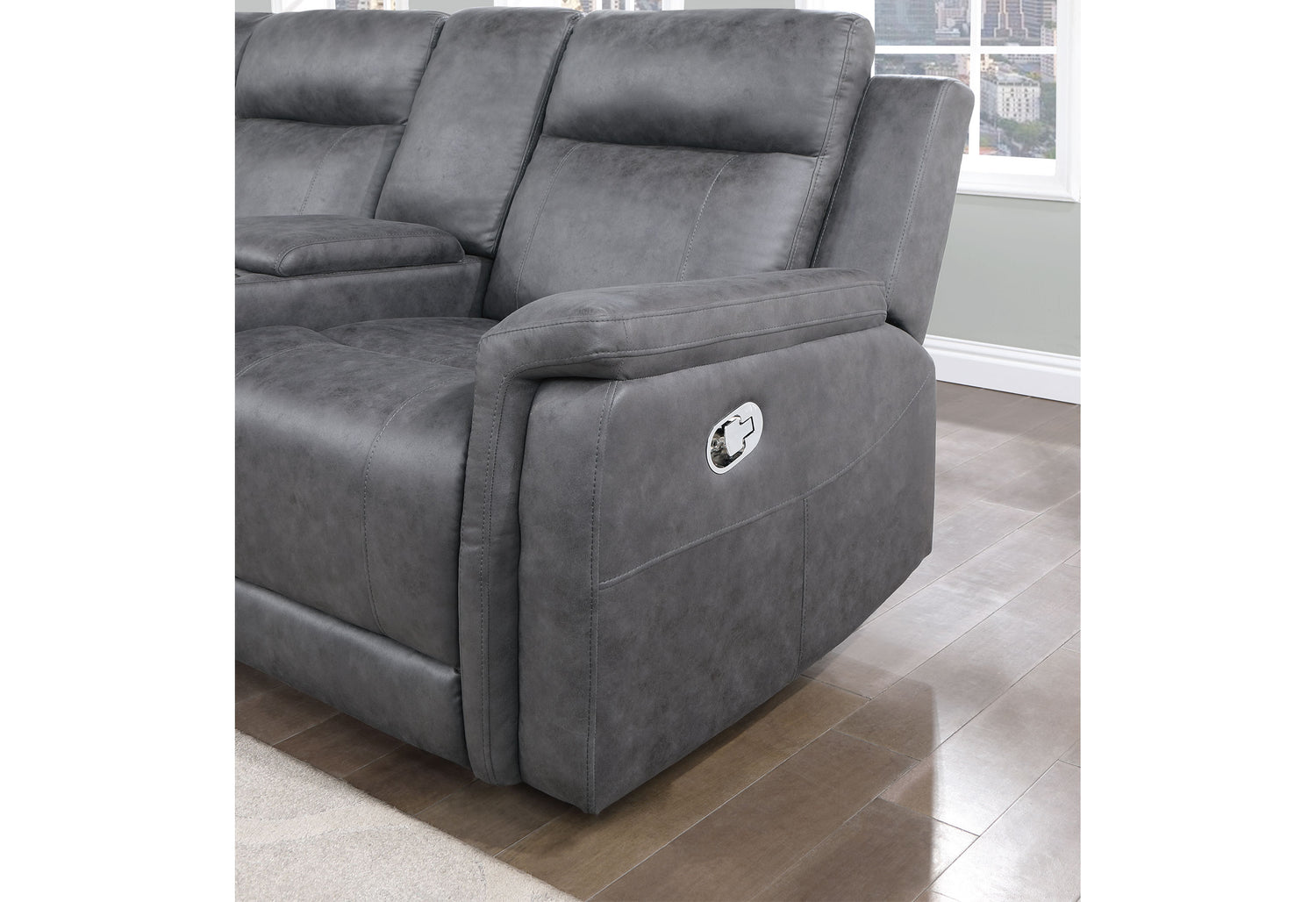 U1797 Greige Sectional | Global Furniture USA