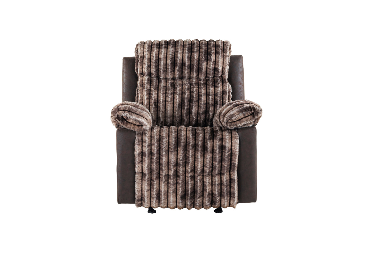 U6028 Brown Glider Recliner | Global Furniture USA