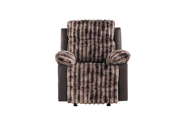 U6028 Brown Glider Recliner | Global Furniture USA
