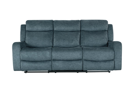 U6024 Dark Grey 9 Reclining Sofa | Global Furniture USA