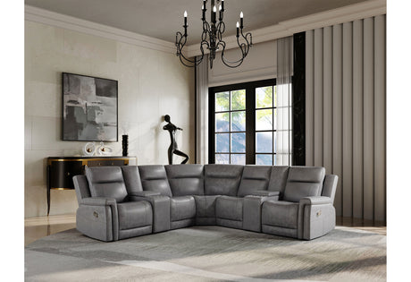 U1797 Greige Sectional | Global Furniture USA