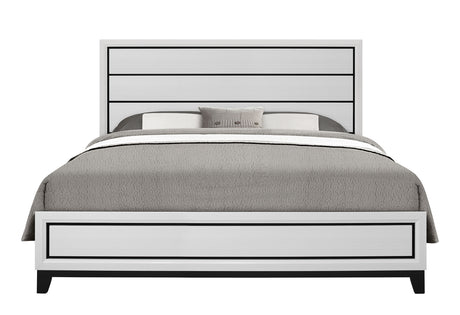 Kate White King Bed | Global