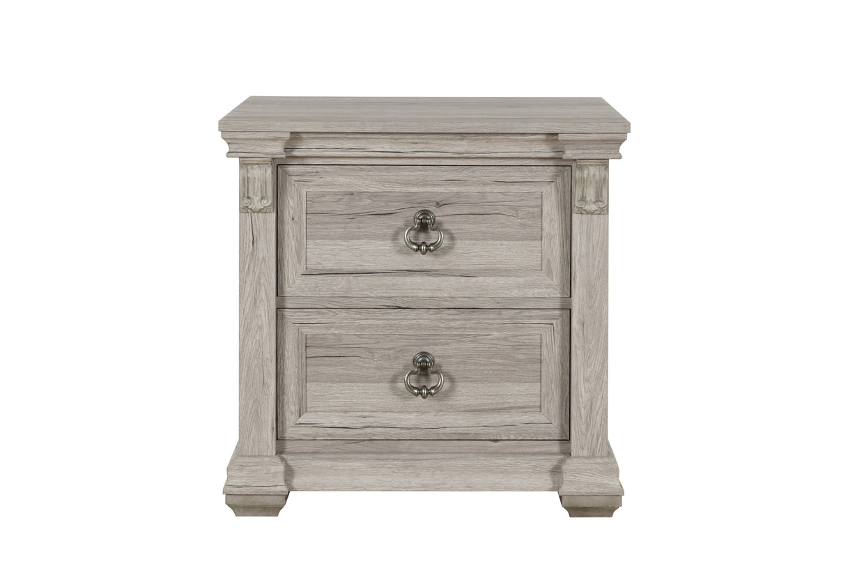 Rowan/Tatum Natural Nightstand | Global Furniture USA