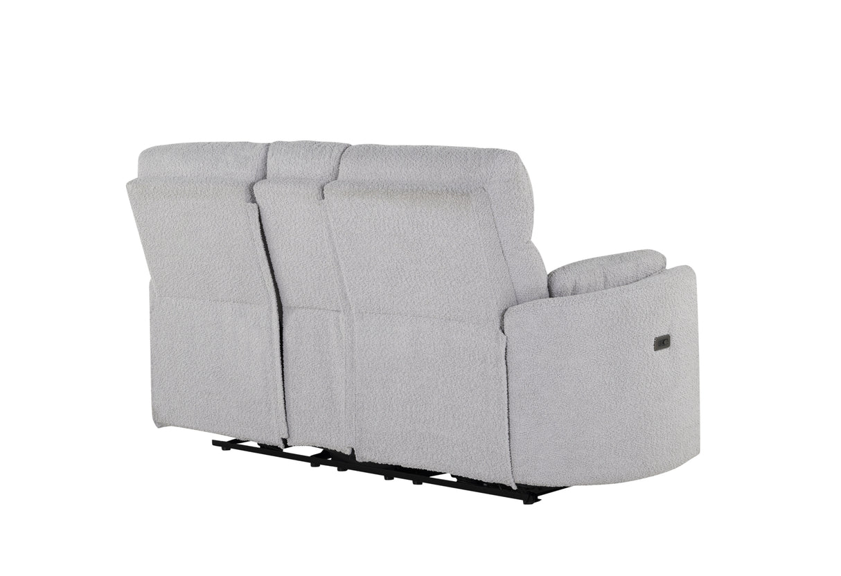 U8571 Dolphin Power Console Reclining Loveseat | Global Furniture USA