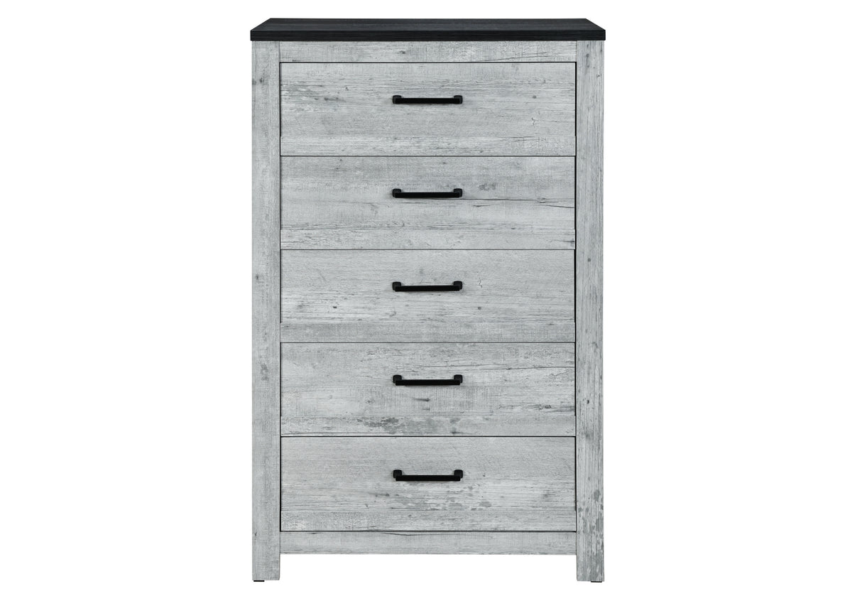 Ozark Grey Wash Chest | Global - Home Elegance USA