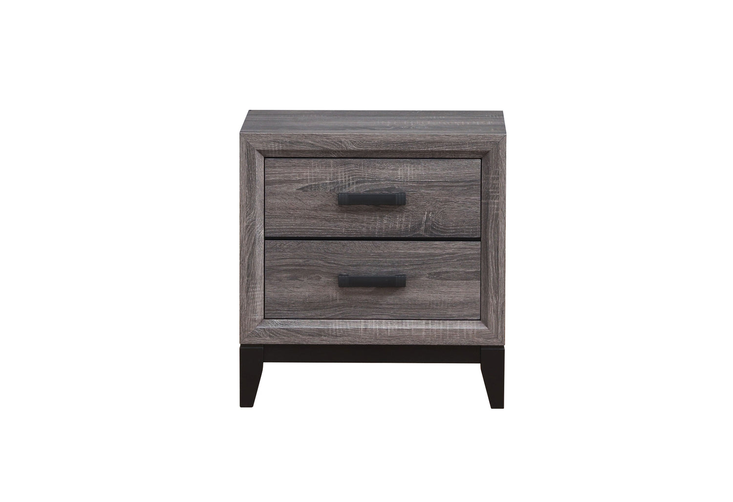 Kate Foil Grey Nightstand | Global Furniture USA - Home Elegance USA