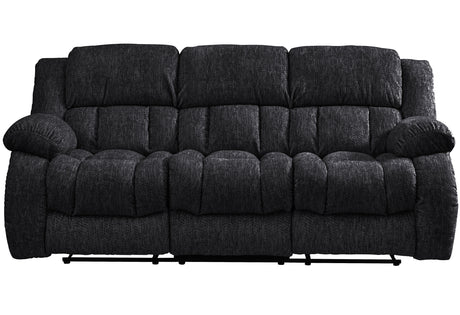 U250 Ebony Reclining Sofa | Global Furniture USA