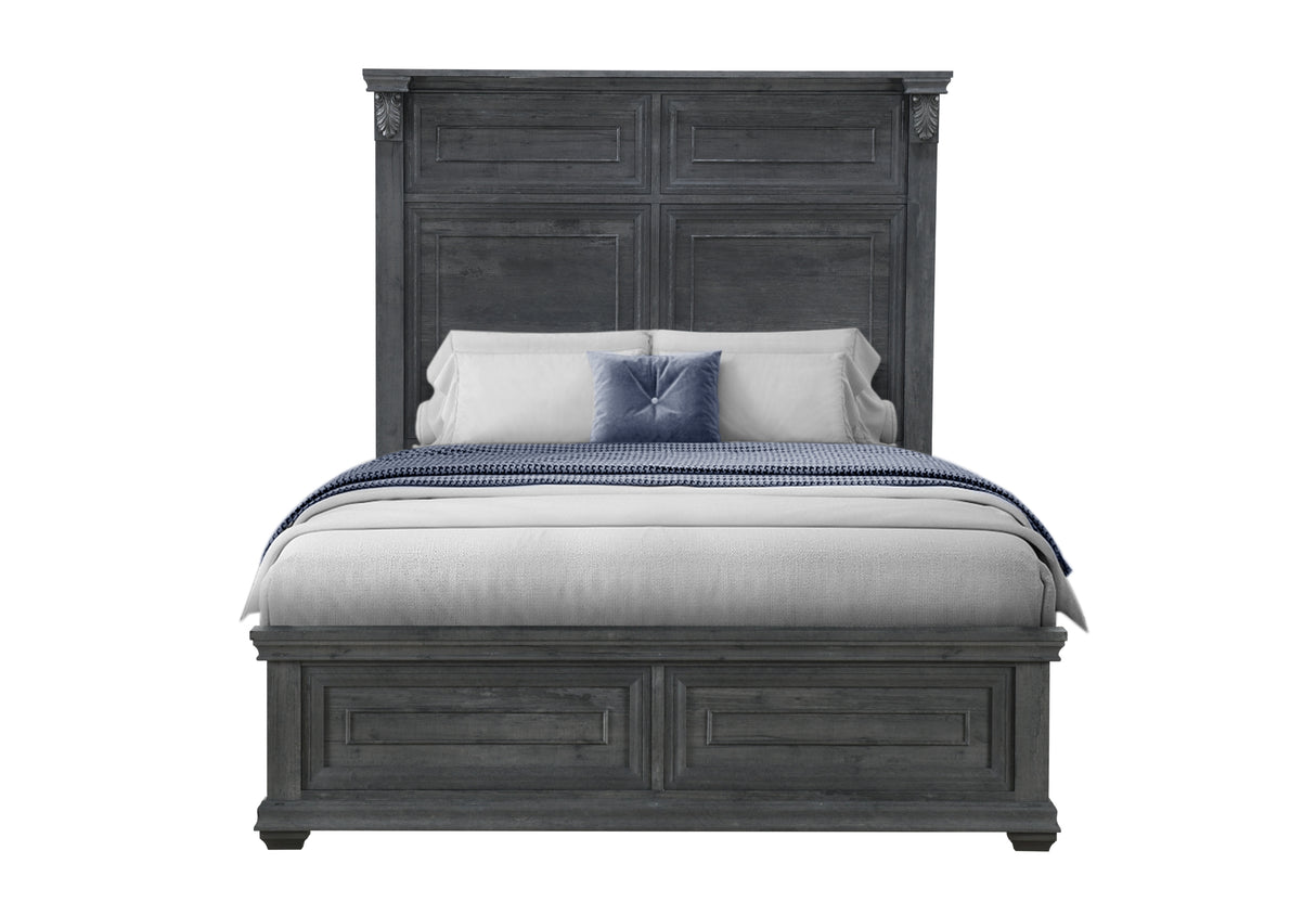 Tatum Grey Full Bed No Storage | Global