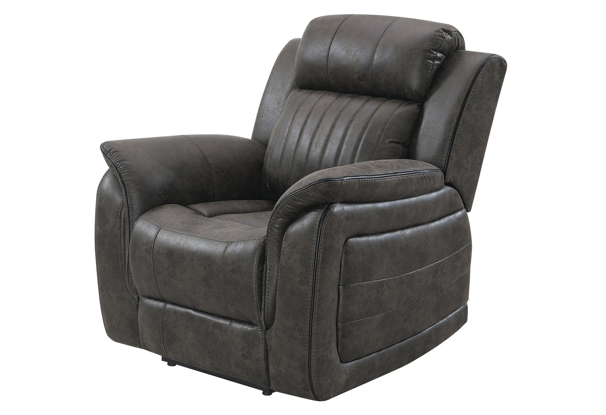 U8517 Grey Glider Recliner | Global Furniture USA