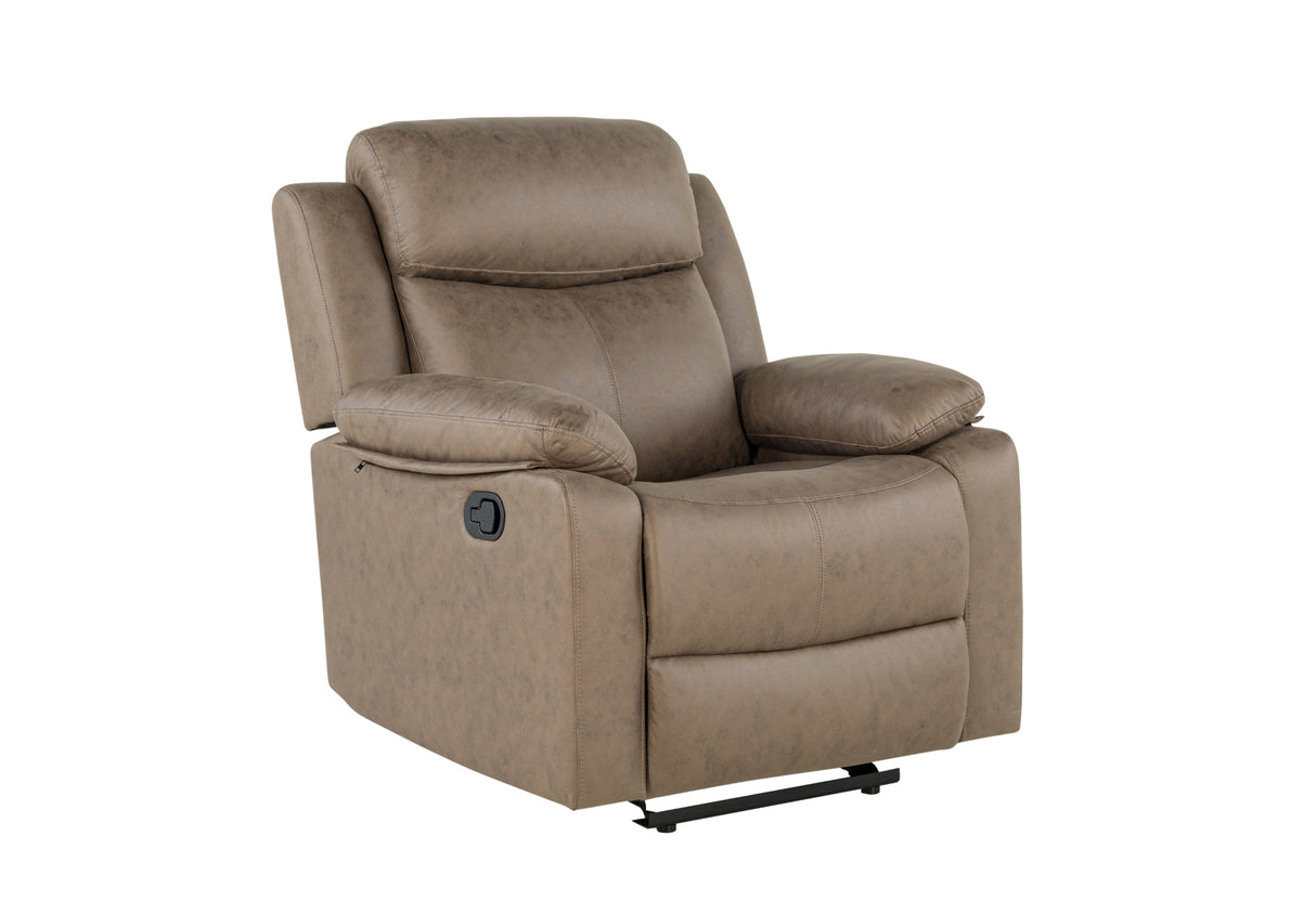 U6026 Brown Glider Recliner | Global Furniture USA