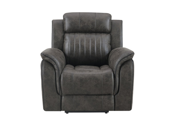 U8517 Grey Glider Recliner | Global Furniture USA