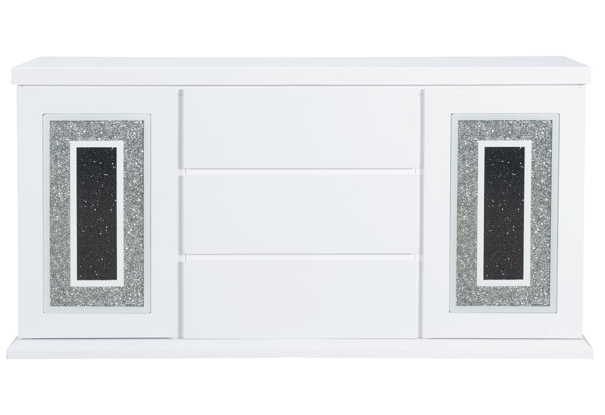 Monaco White Buffet | Global Furniture USA - Home Elegance USA