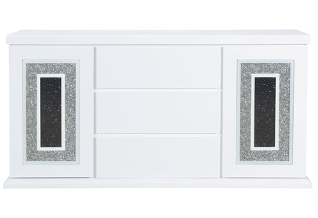 Monaco White Buffet | Global Furniture USA - Home Elegance USA