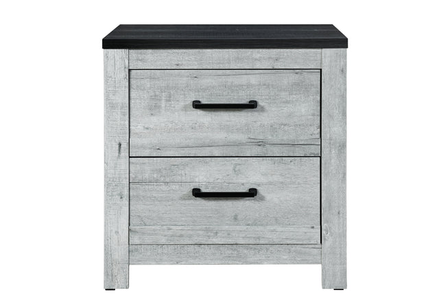 Ozark Grey Wash Nightstand | Global Furniture USA - Home Elegance USA