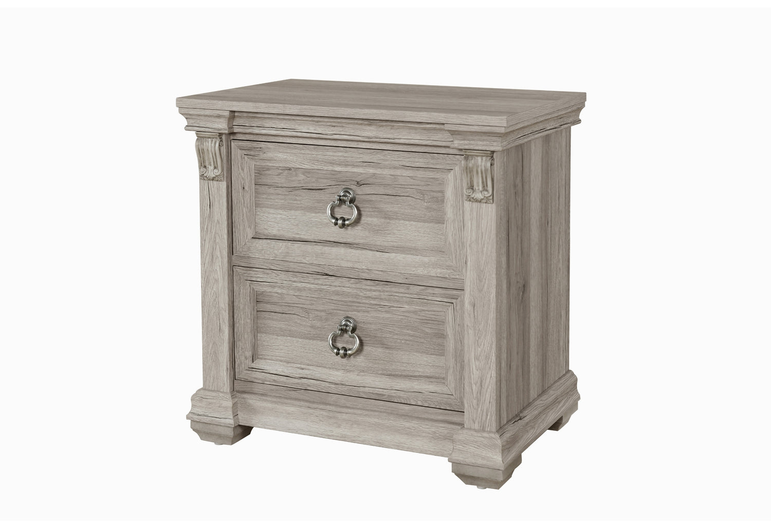 Rowan/Tatum Natural Nightstand | Global Furniture USA