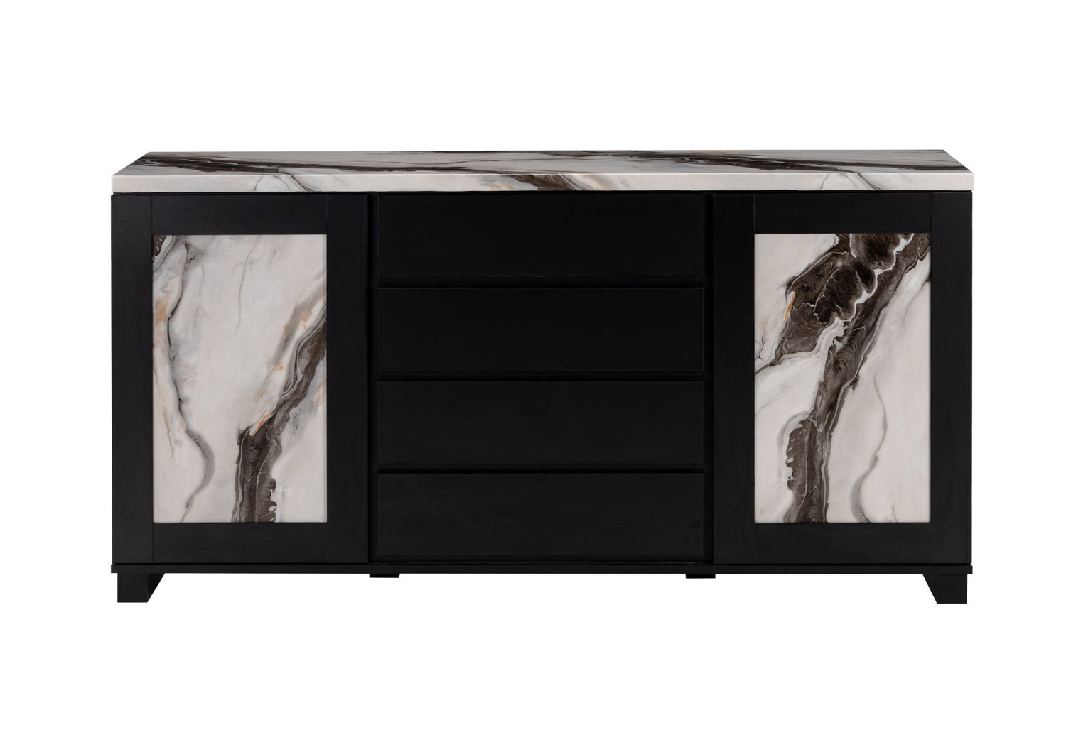 D12 Black Buffet | Global Furniture USA - Home Elegance USA