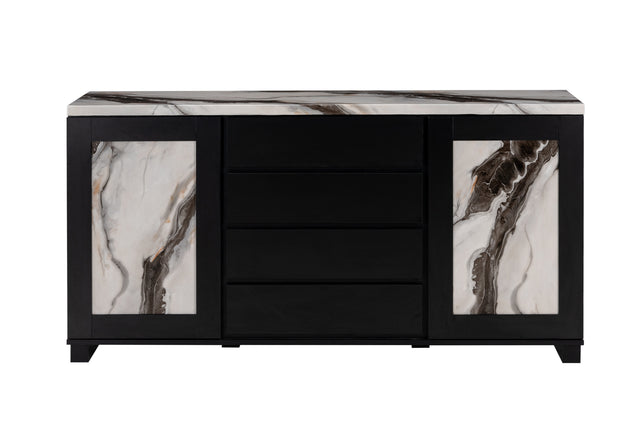 D12 Black Buffet | Global Furniture USA - Home Elegance USA