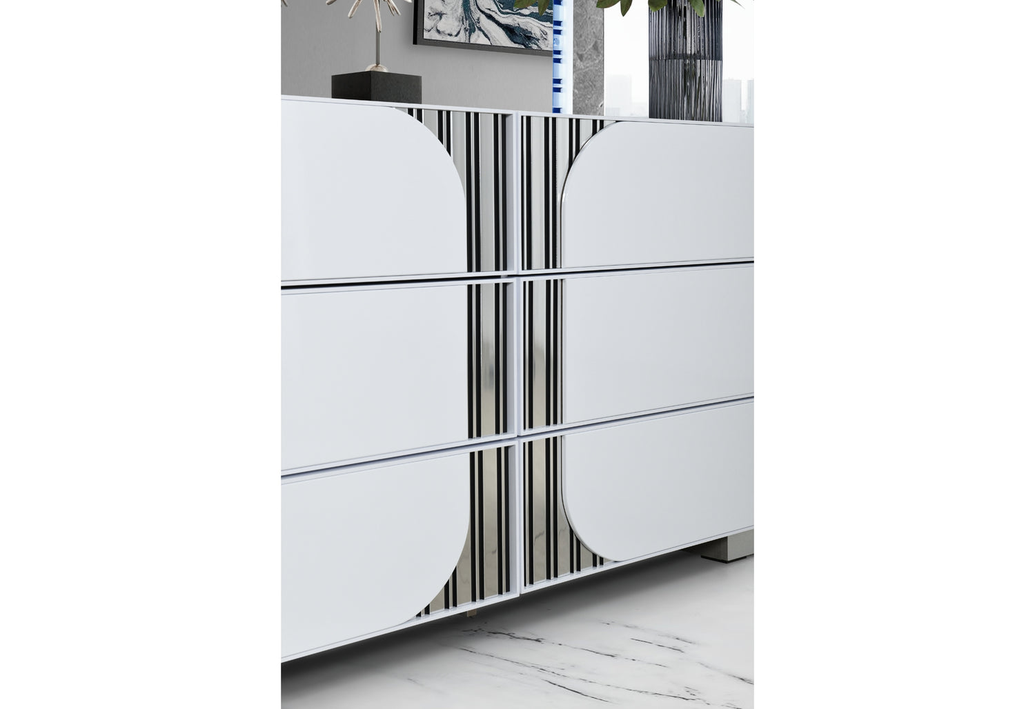 Talia White Dresser
