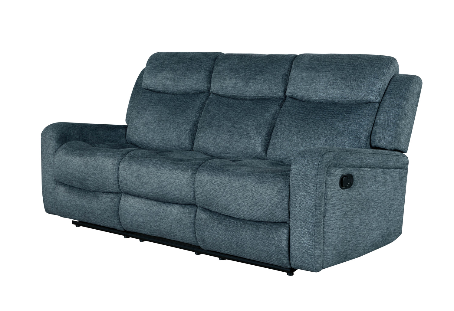 U6024 Dark Grey 9 Reclining Sofa | Global Furniture USA