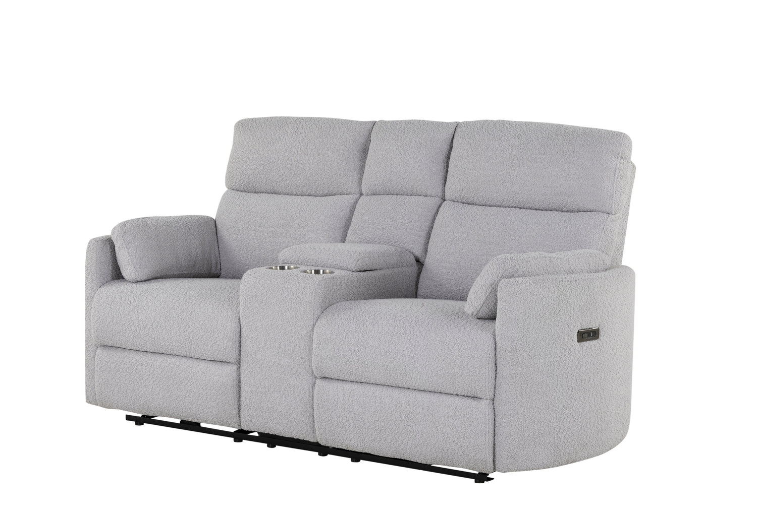 U8571 Dolphin Power Console Reclining Loveseat | Global Furniture USA