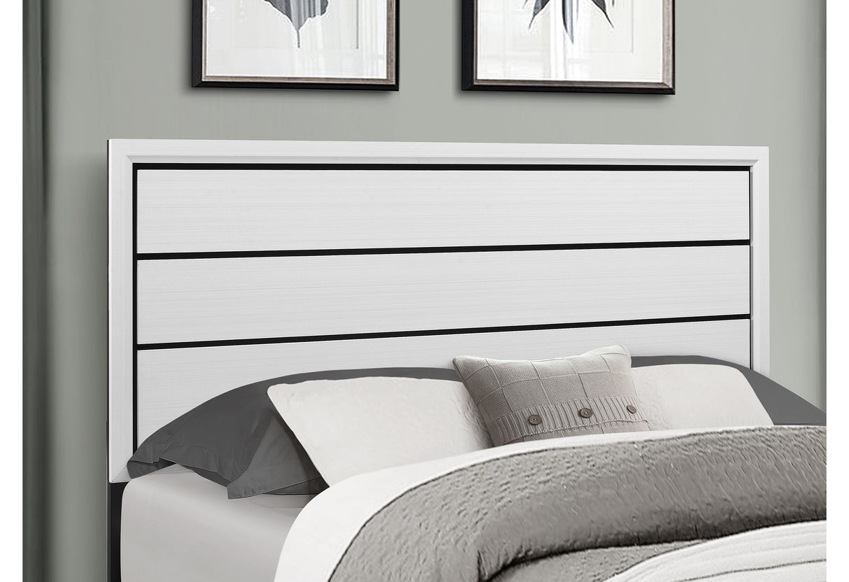 Kate White Full Bed Group - sold by Home Elegance USA