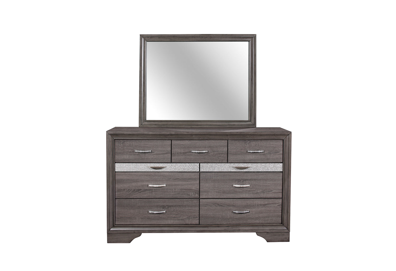 Seville Grey Dresser | Global Furniture USA