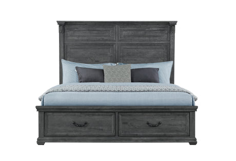 Tatum Grey Stoarge King Bed | Global