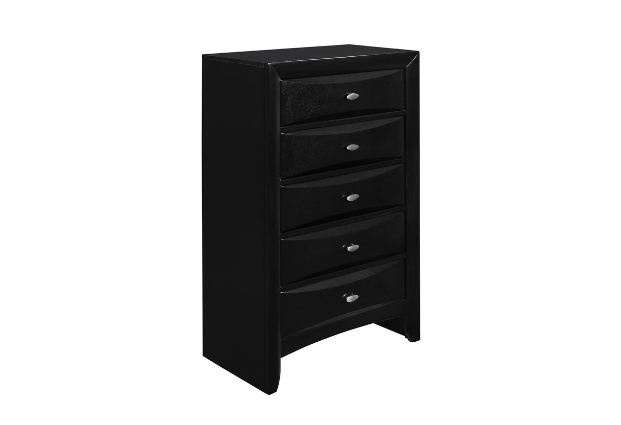 Linda Black Chest | Global - Home Elegance USA