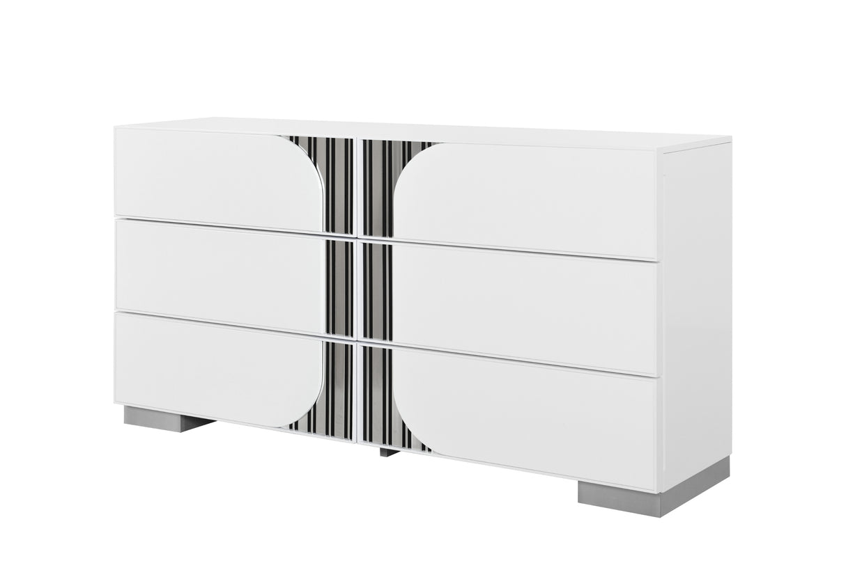 Talia White Dresser