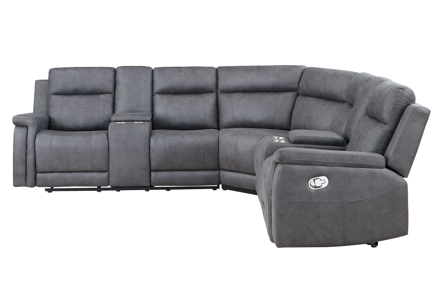 U1797 Greige Sectional | Global Furniture USA
