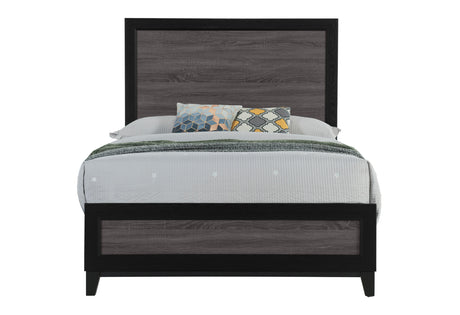 Lisbon Grey And Black Full Bed | Global - Home Elegance USA