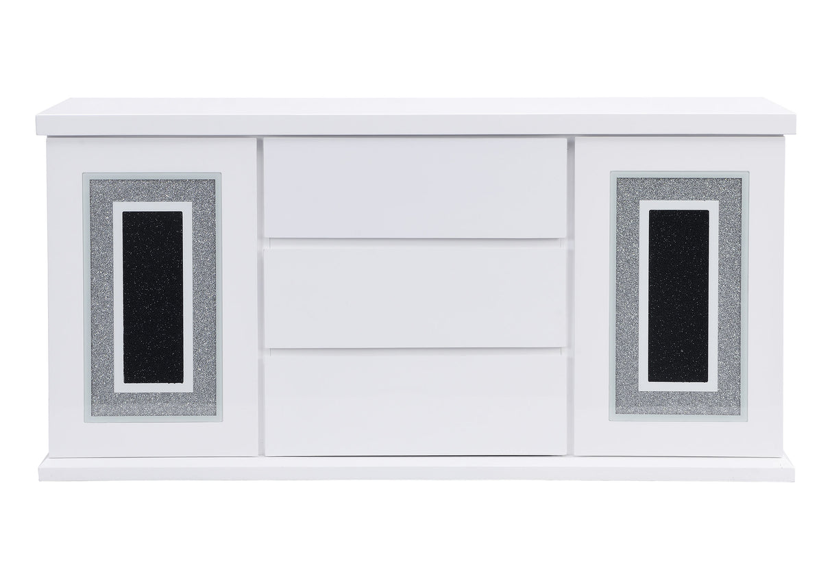 Monaco White Buffet | Global Furniture USA - Home Elegance USA
