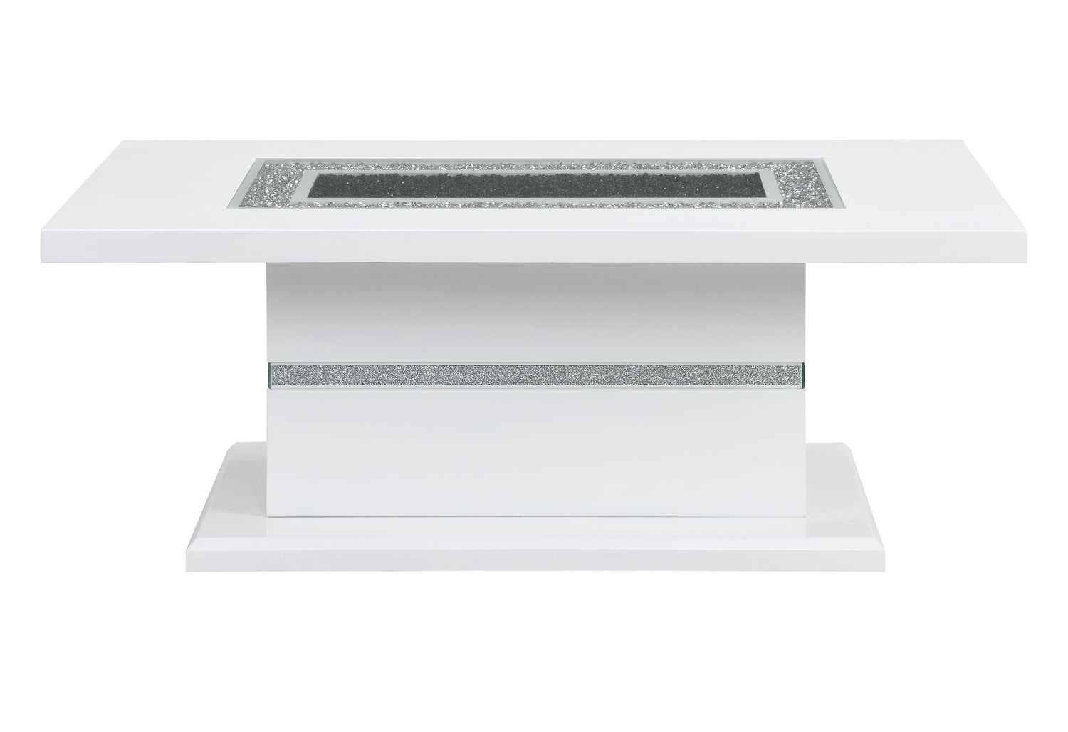 Monaco White Coffee Table | Global Furniture USA - Home Elegance USA