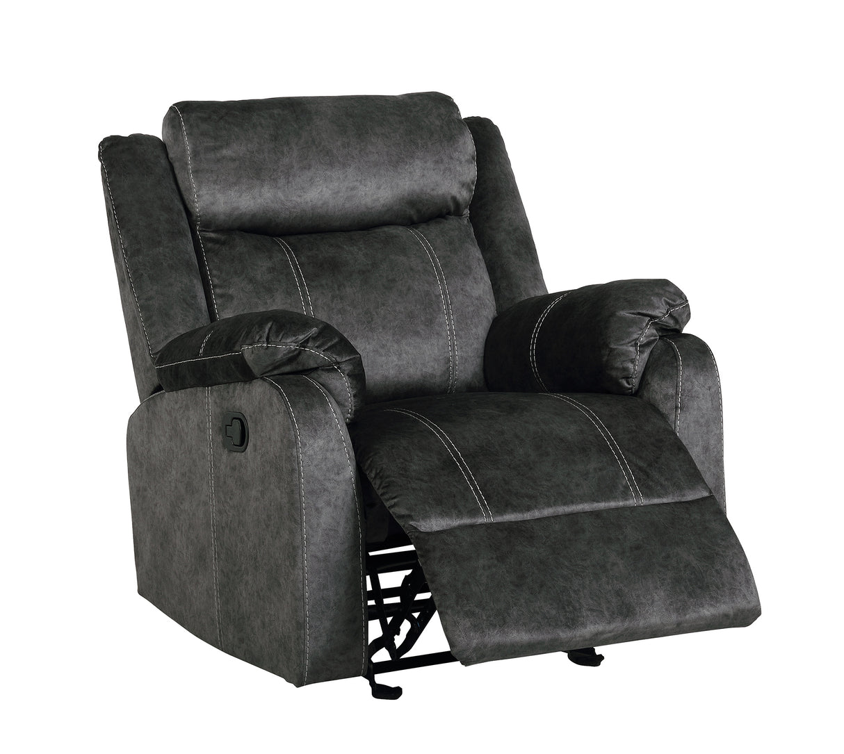 U7303 Domino Granite Glider Recliner | Global Furniture USA