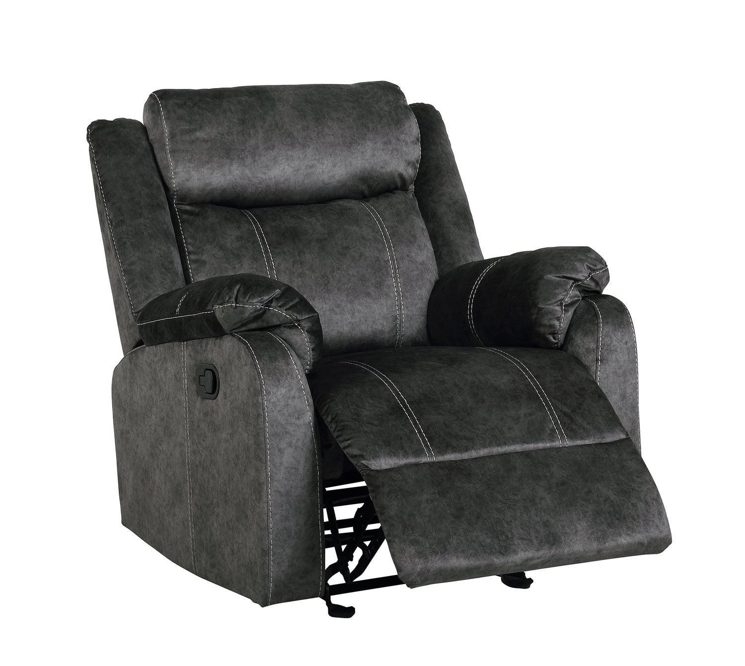U7303 Domino Granite Glider Recliner | Global Furniture USA