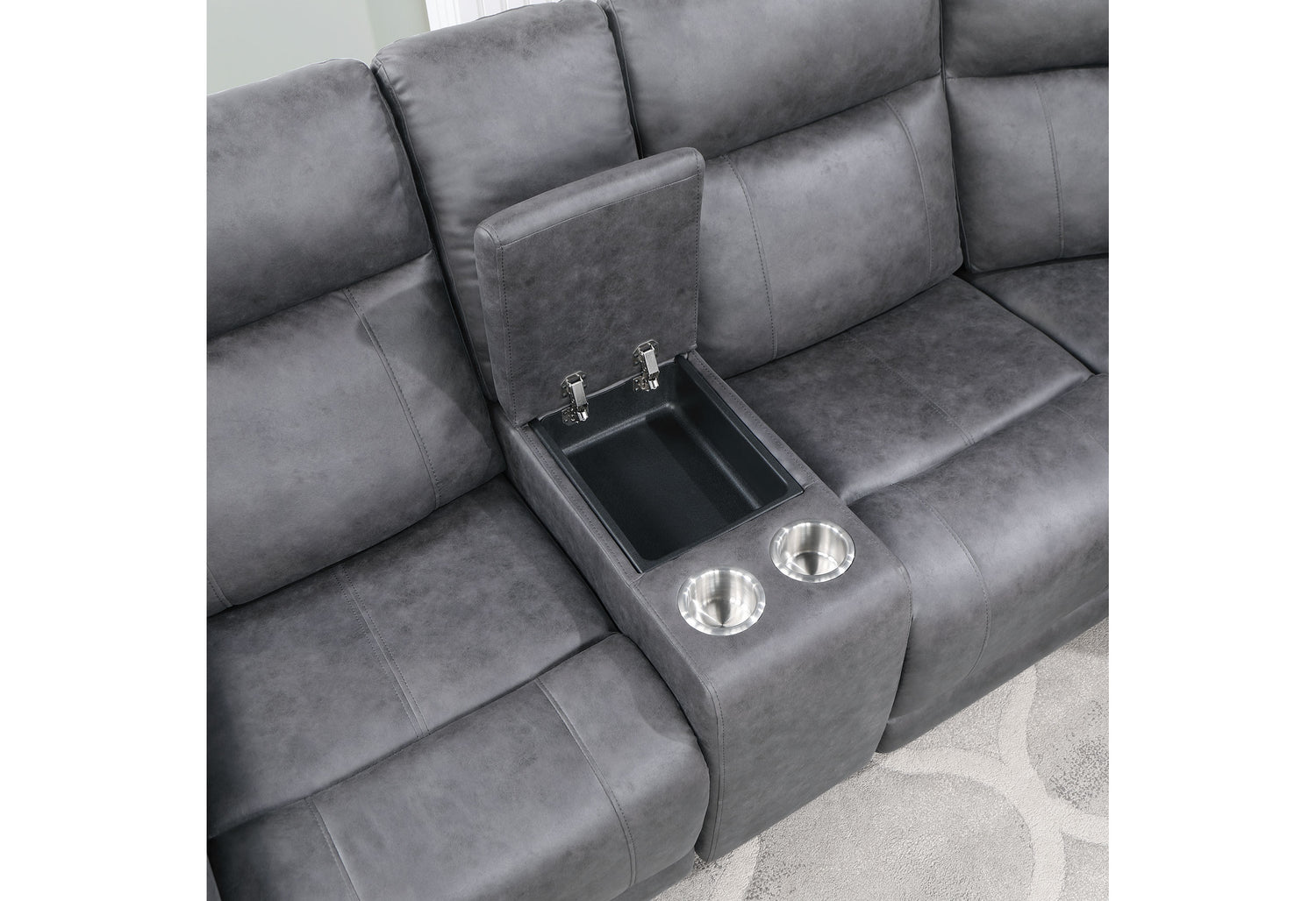 U1797 Greige Sectional | Global Furniture USA